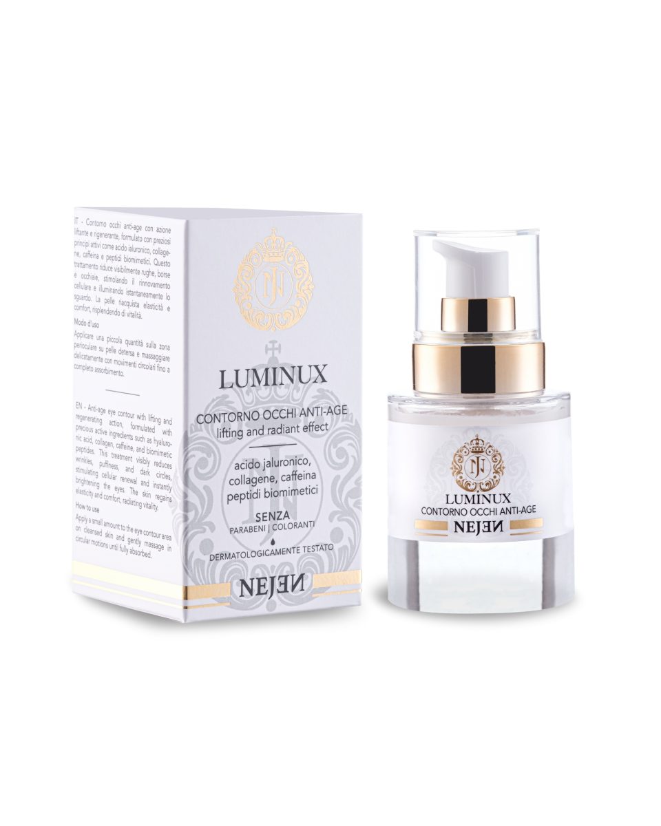 Luminux Contorno Occhi Anti-Age Nejen Cosmetics - Borse e occhiaie sparite