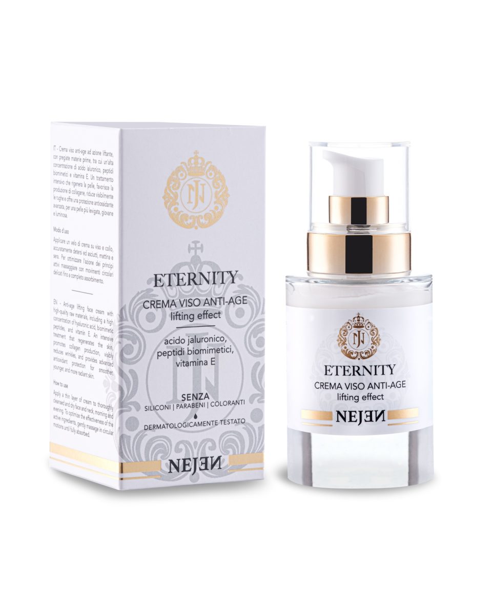 Eternity Crema Viso Anti-Age Nejen Cosmetics - Il segreto dell'eterna giovinezza